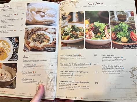 Menu At Mary Grace Ayala Malls The 30th Restaurant Pasig