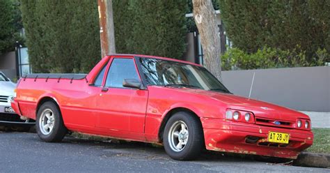 Aussie Old Parked Cars 1995 Ford XG Falcon Ute