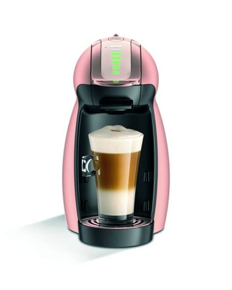 Genio Pink Gold Capsule Coffee Machine Nescafe Dolce Gusto