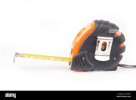 Tape Measure Isolated On White Background Stock Photo Alamy