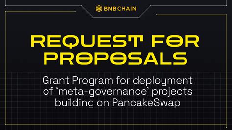 Request For Proposals Grant Program For Deployment Of Meta Governance