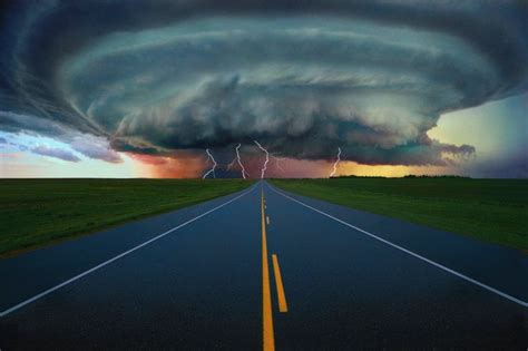 Tornado Forming Weather Clouds And Storms Pinterest