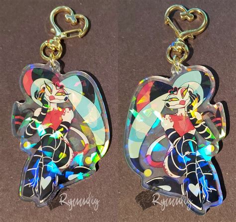 Helluva Boss Fizzarolli Acrylic Keychain Etsy