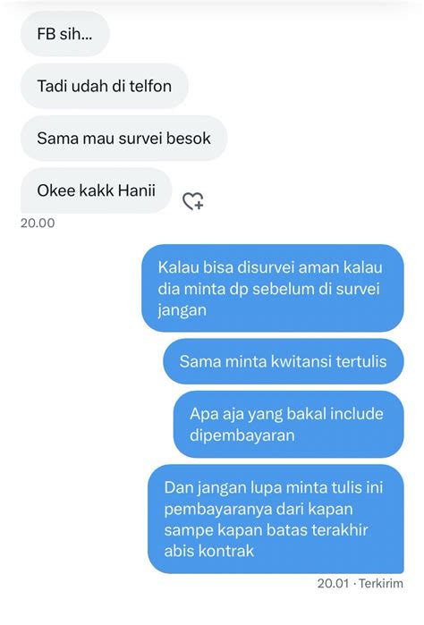 Putri Hani On Twitter Oh Iya Guys Buat Yang Cari Kos Perhatiin Hal