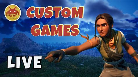 Live Fortnite Custom Games Mit Euch Fortnite Fxnoskin Youtube