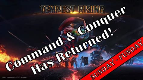 What If Command Conquer Never FAILED Tempest Rising DEMO