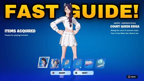 How To COMPLETE ALL COURT QUEEN ERISA WISH SET MATCH QUESTS CHALLENGES