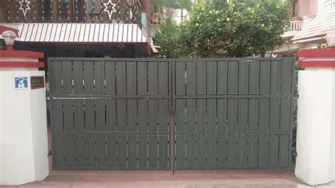 Modern Mild Steel Hinged Main Gate For Home At Rs 600 Square Feet In