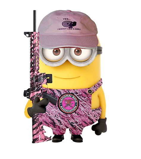 Pink Camo Minion Despicable Me 2013 Minion Rock Girl Minion