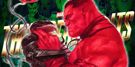 The McU’s Thunderbolts Could Warp a Fan-Favorite Avenger to Create Red Hulk