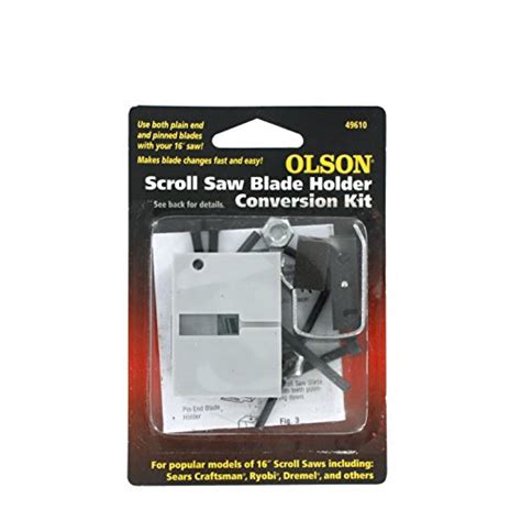 Olson Saw Ac49610 Scroll Saw Blade Conversion Kit New Ebay