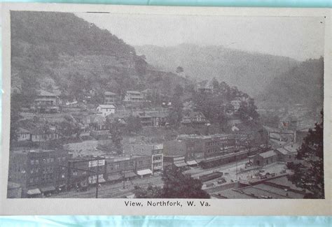 Northfork, WV vintage postcard. Dated 1931. | West virginia history ...