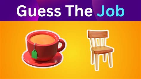 Guess The Job By Emojis Quiz Emoji Quiz Youtube