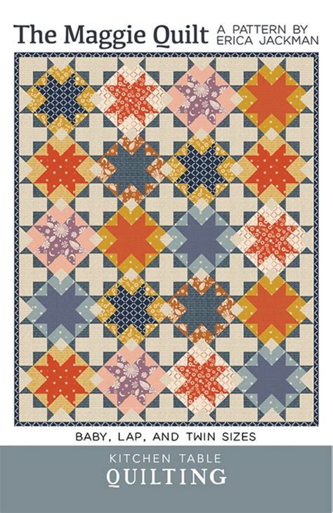 The Maggie Quilt Printed Pattern KTQ 141 By Kitchen Table Quilting Etsy