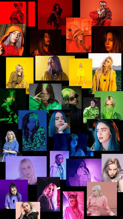 Billie Eilish Rainbow Iphone Wallpaper By Belairparadise On Deviantart