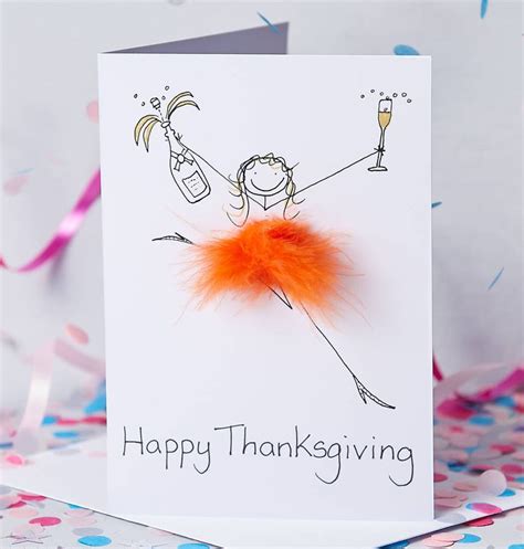 Handmade Personalised 3d Happy Thanksgiving Card By All Things Brighton