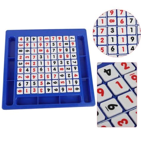 Qiilu Number Puzzle Board Sudoku Jeu D Checs Enfants Num Ro Puzzle