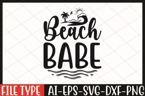 Beach Babe Graphic By King Store · Creative Fabrica