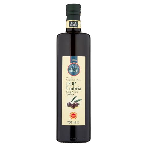 Terre D Italia Olio Extra Vergine Di Oliva DOP Umbria Colli Assisi