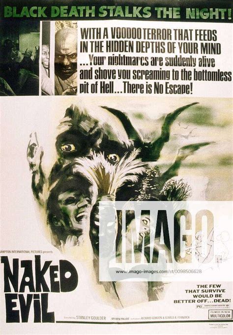 NAKED EVIL Aka EXORCISM AT MIDNIGHT Poster 1966 Courtesy Everett