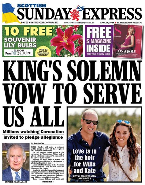 Scotland S Papers Public Asked To Swear Allegiance To King BBC News