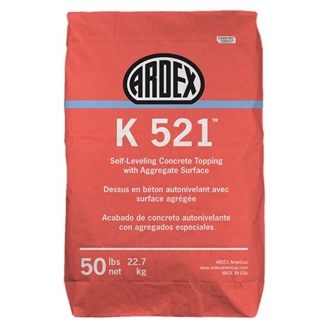 Ardex K Self Leveling Concrete Topping With Aggregate Surface