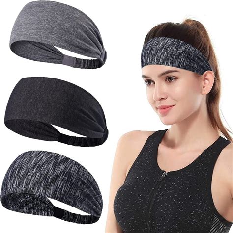 Headbands For Women T Tersely Pack Women Sport Workout Yoga Bandana