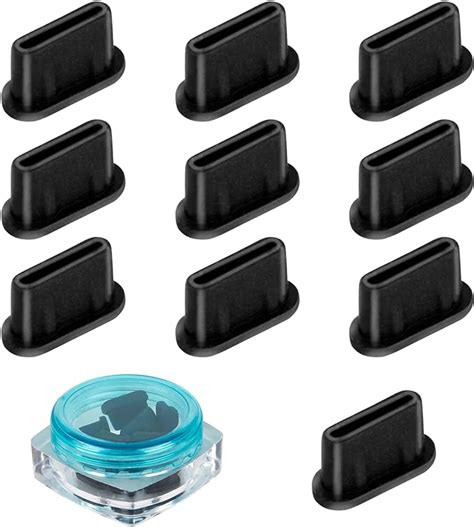 Elthmpr Pack Of 10 USB C Dust Protection Plugs Type C Dust Protection