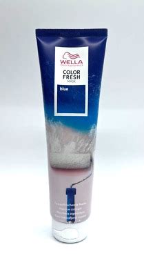 Wella Color Fresh Mask Blue Blau 150ml Farbauffrischende Maske EBay