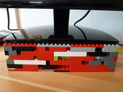 Lego Monitor Stand 6 Steps Instructables