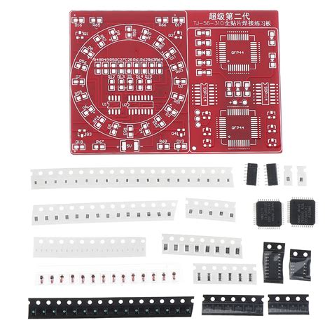 Kits Bundles Full Smd Welding Practice Board Kit Smd Lucky