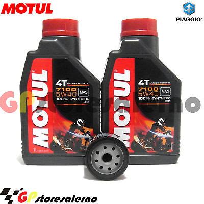 Kit Olio Filtro Olio Motul W Piaggio Vespa Gts Super Ie