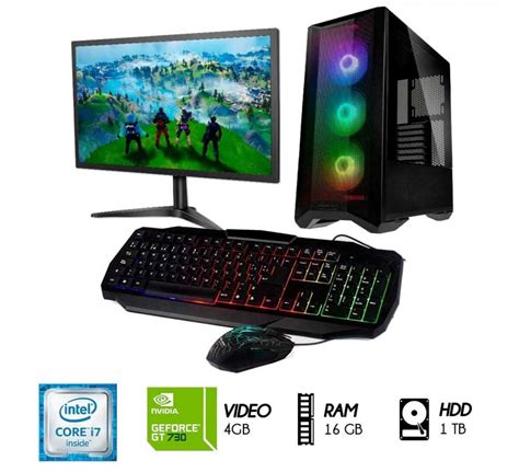 Ripley Computadora Pc Gamer Intel C Re I Monitor Ghz Ram