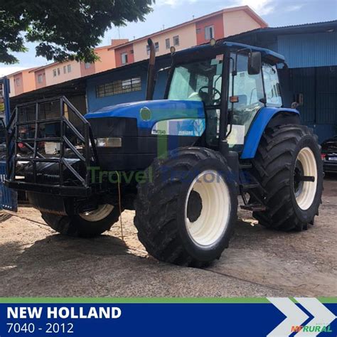 Trator New Holland T 7040 4X4 Ano 12 em Londrina PR à venda 600477