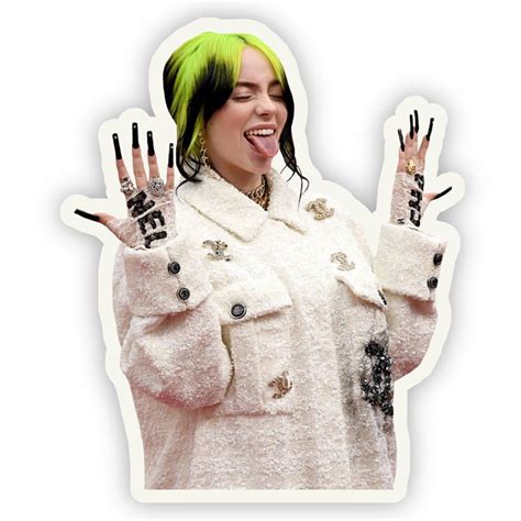 Billie Eilish Stickers For Sale Artofit