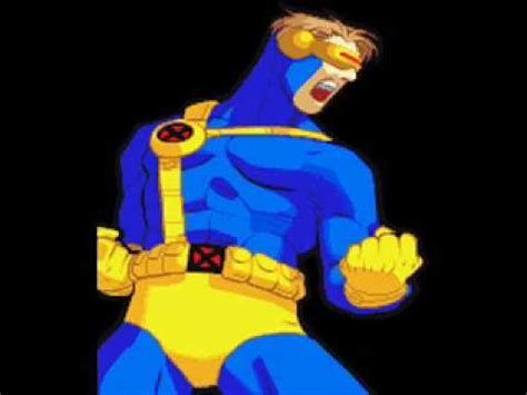 Marvel Super Heroes Vs Street Fighter Theme Of Cyclops Youtube