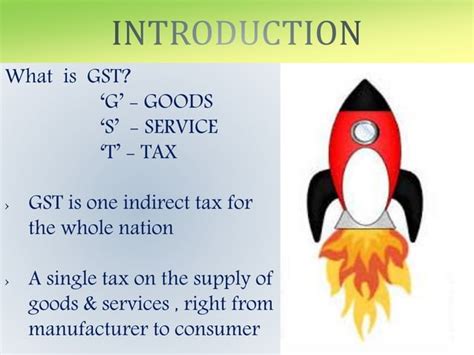 Goods And Services Tax Ppt PPT