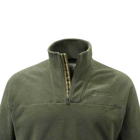 Beretta Half Zip Fleece Green Ray Ward Gunsmith