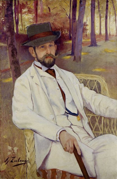 Ignacio Zuloaga Retrato Del Conde De Villamarciel 1893 Art