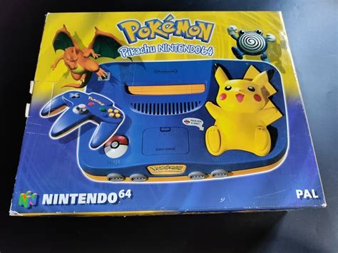 Nintendo 64 Konsole Pikachu Edition Ovp Konsolen Nintendo 64 N64