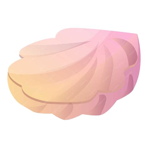 Premium Vector Shell Meringue Icon Cartoon Of Shell Meringue Vector