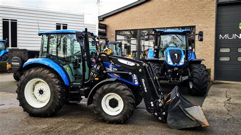 Nieuwe New Holland T455 Afgeleverd Munsterman Bv