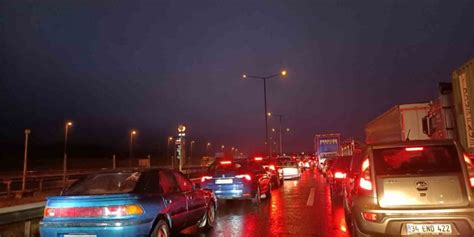 Bolu Dağı Tüneli İstanbul istikameti trafiğe kapatıldı