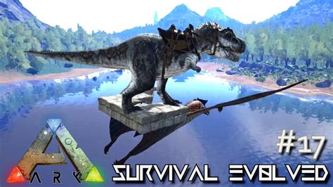 Ark Survival Evolved Trex Surfing Quetzalcoatlus Taming Ep