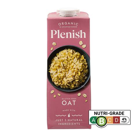 Plenish Organic Unsweetened Oat Milk Ntuc Fairprice