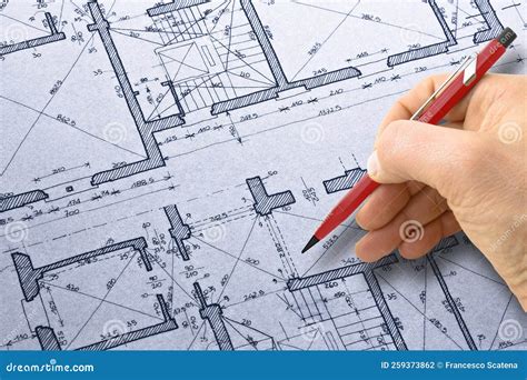 disegno architettonico  rilievo della planimetria   vecchio