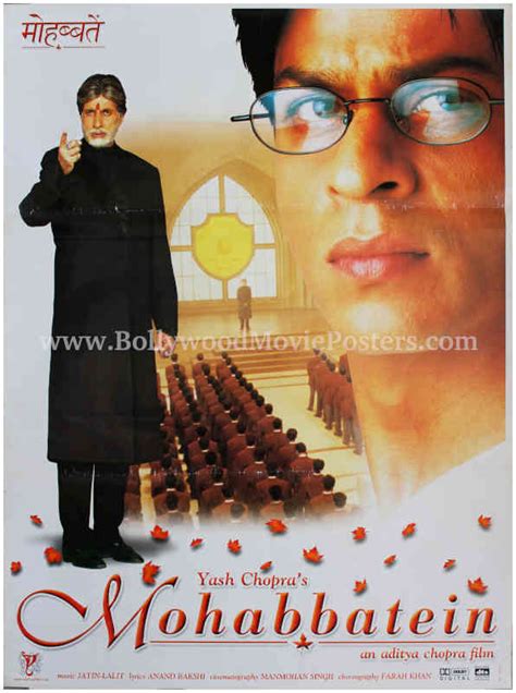 Mohabbatein Hd Poster Ubicaciondepersonascdmxgobmx