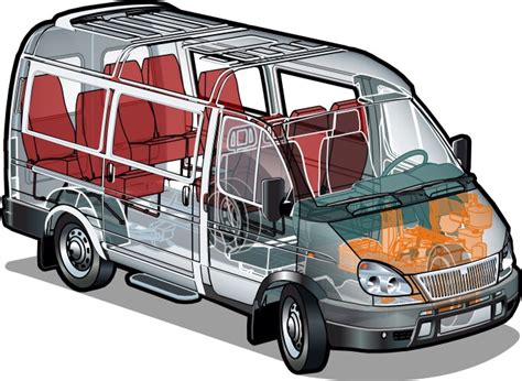 city mini bus royalty  vector image vectorstock