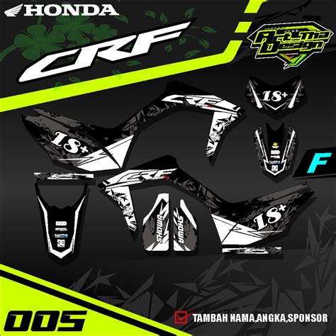 Jual Sticker Striping Sticker CRF 150L Variasi Semi Full Body List