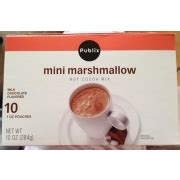 Publix Mini Marshmallow Hot Cocoa Mix Calories Nutrition Analysis More Fooducate